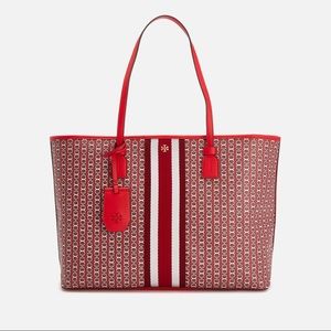 NWT Tory Burch Gemini Large Link Top-Zip Tote Bag
